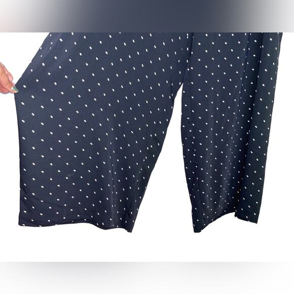 Torrid Polka Dot Black Wide Leg Office Dress Slacks Pants Plus Size 26 - Picture 4 of 10